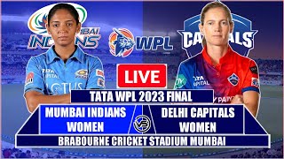 WPL Live: MI W vs DC W Live Scores | Mumbai Indians vs Delhi Capitals Final Live Scores & Commentary