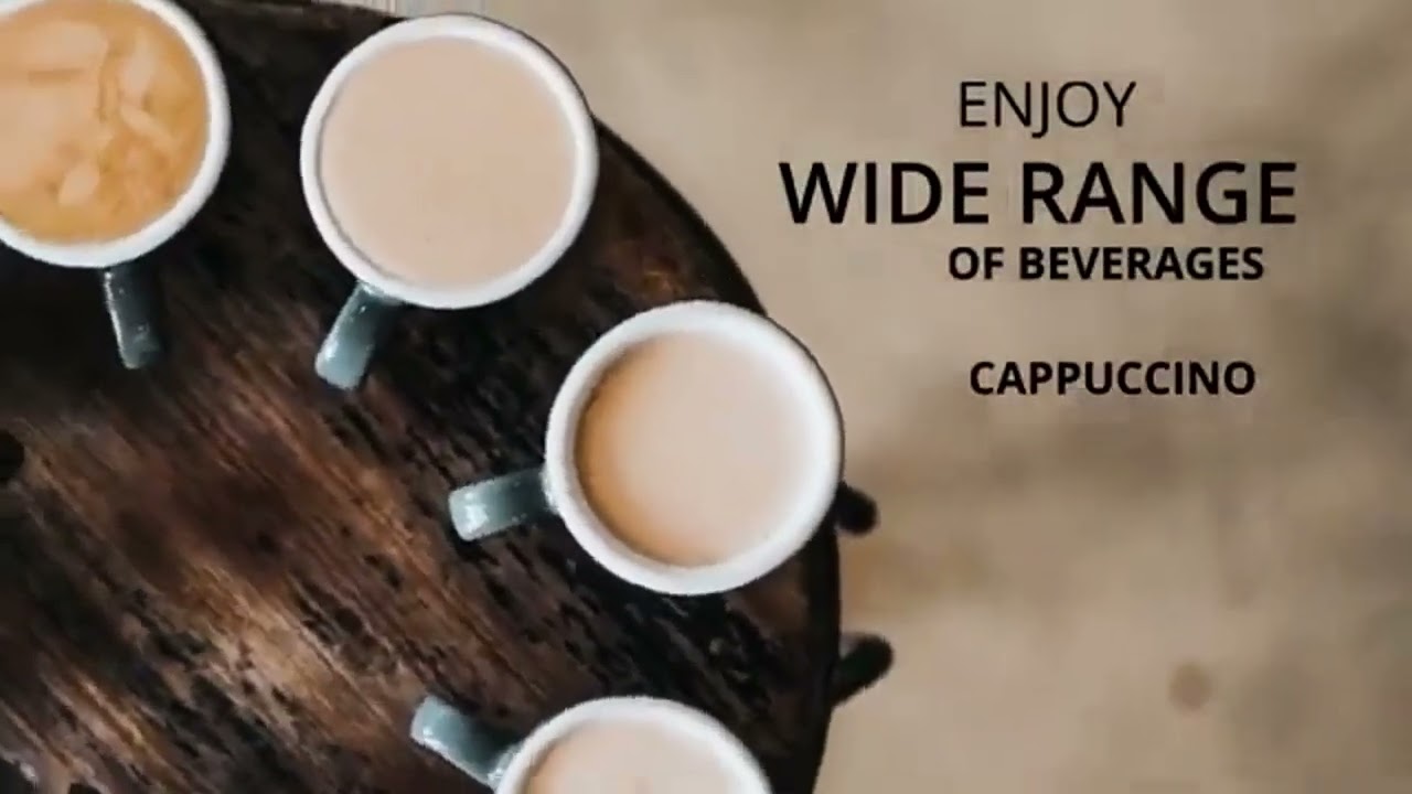 Cafe Desire Coffee Tea Vending Machine 2 Lane