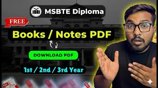 MSBTE 'K' Scheme Books/Notes PDF in FREE💯🤩 Diploma All Branch - Subject Books/Notes PDF in 1 Click🥳