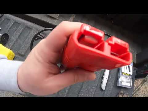 Winch Wiring Quick Disconnect!