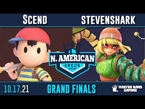 NA Arena Online 2 - Scend (Ness, Samus) Vs. stevenshark (Min Min) - Grand Finals