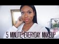 QUICK DEWY EVERYDAY MAKEUP | CURRENT FAVOURITE FACE