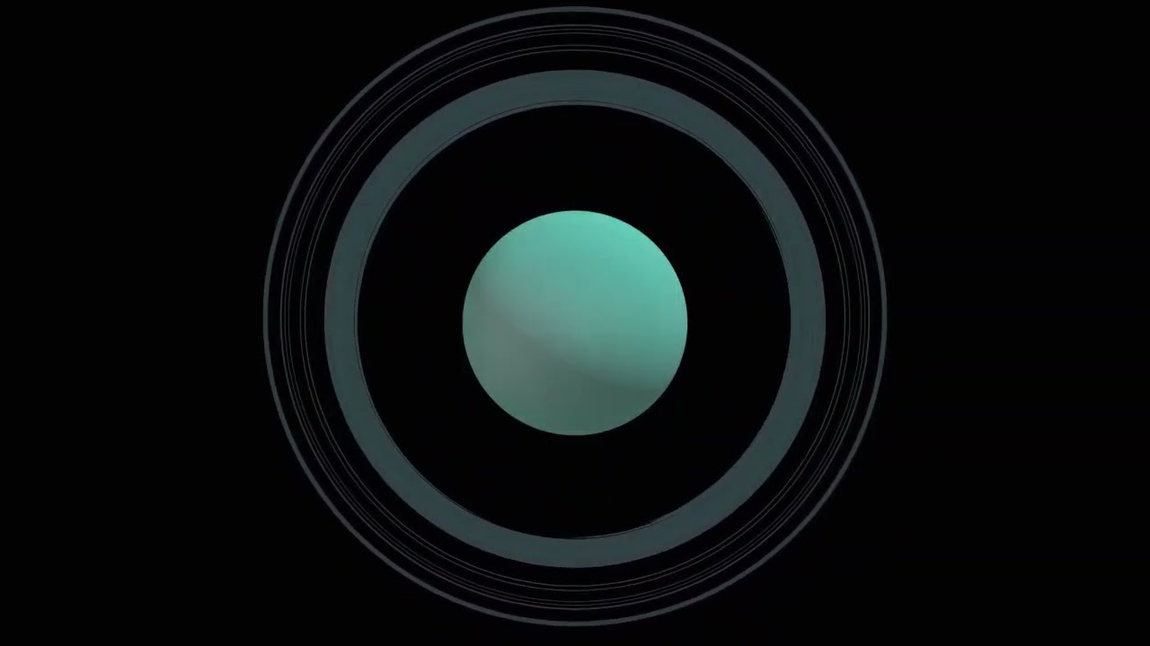 Uranus 3D scene preview