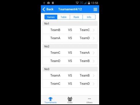 Baseball Tournament MakerCloud