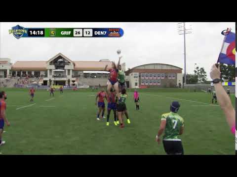 Lineout Front Steal: SOCAL GRIFFINS v DENVER 7s SELECTS RugbyTown 7s Pool Play 2019