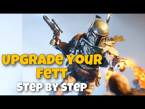 How to fix your Deluxe Black Series Boba Fett custom to look better than MAFEX