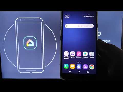 LG K40 Screen Mirroring to TV
