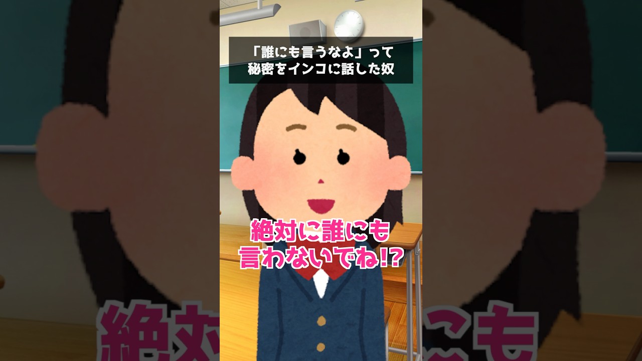 「誰にも言うなよ」って秘密をインコに話した奴