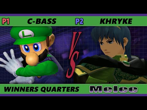S@X 413 Winners Quarters - C-Bass (Luigi) Vs. Khryke (Marth) Smash Melee - SSBM
