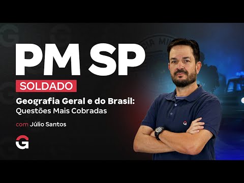 São Paulo Military Police Soldier Exam | General and Brazilian Geography: Most Frequently Asked Q...