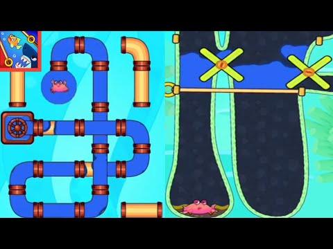 Save The Fish Pull The Pin Max Level 2425-2431 Rescue Fish Mini Fishdom Ads Gameplay Part 92
