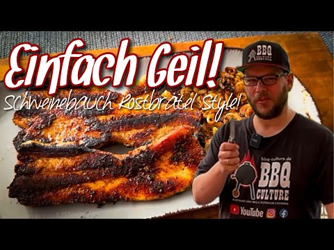 Schweinebauch Rostbrätel Style - Einfach Geil #grillen #ddr #rezept #lecker #einfach #allgrill #bbq