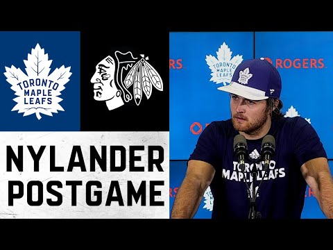 William Nylander Post Game | Chicago Blackhawks @ Toronto Maple Leafs - December 11, 2021