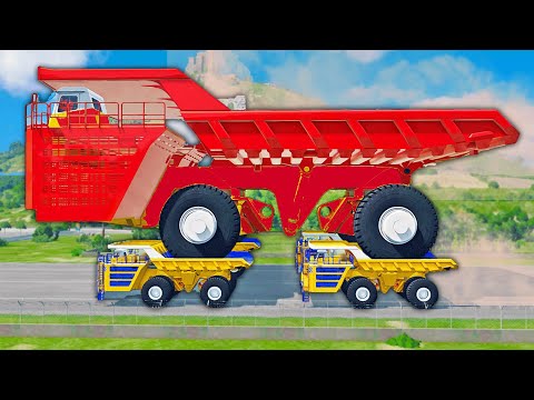 HOW to MOVE the BIGGEST TRUCK in BeamNG.drive