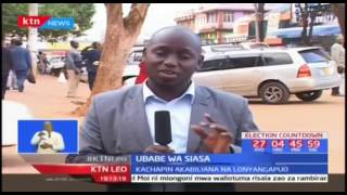 Mashindano kati ya gavana wa Pokot Simon Kachapin na seneta John Lonyangapuo yapamba