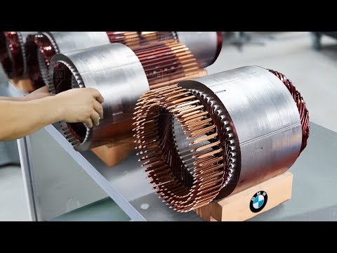 , title : 'BMW Most Advanced Futuristic Engine Factory - BMW Electric Production Line'