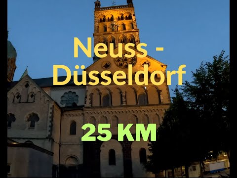 Von Neuss- Düsseldorf 25 Km