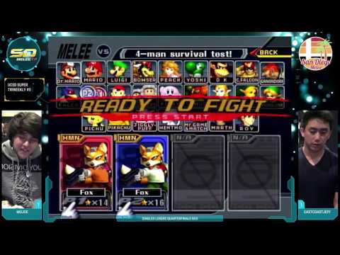 UCSD STW #3 - MoJoe vs. EastCoastJeff - Singles Top 48 LR7 - SSBM
