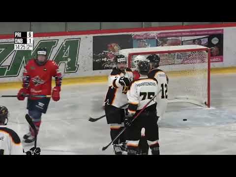 Optibet Hokeja līga: HK Prizma - DLSS/Dinaburga. Spēles labākie momenti (08.10.2022.)