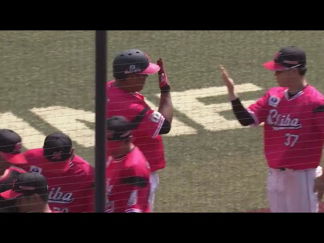 【ファーム】マリーンズ・井上が文句なしの同点アーチ!! 2019/4/23 M-G(ファーム)