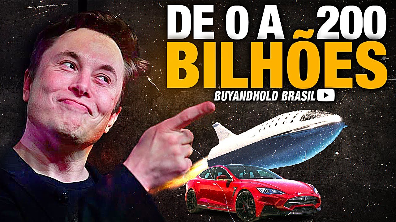 Elon Musk: A Incrível História de 0 a 200 Bilhões!