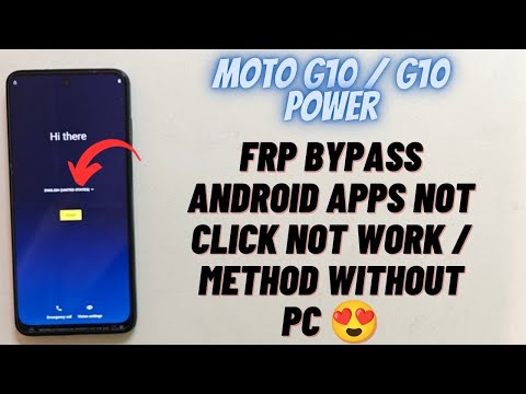 Moto G10 / G10 Power FRP Bypass 2025 | Google Lock Remove Without PC | Latest Method