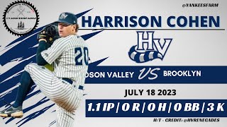Harrison Cohen Vs. Brooklyn Cyclones 7/18/23