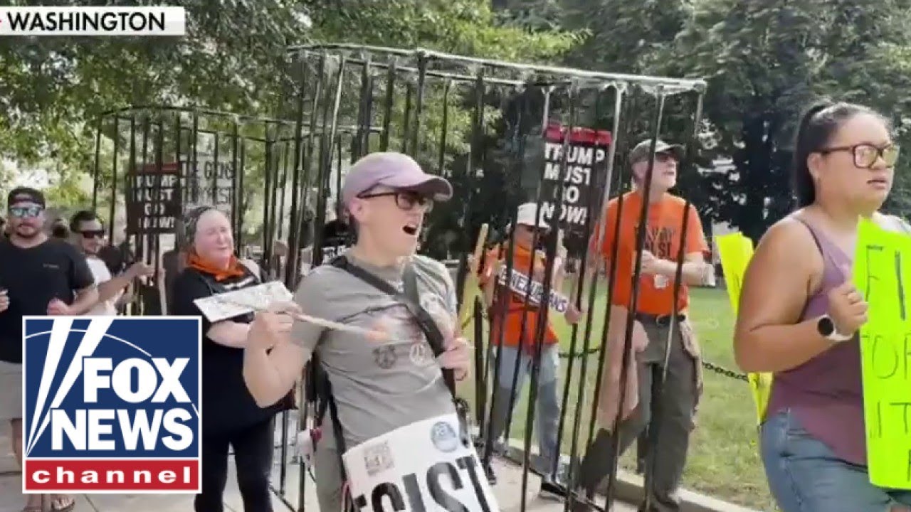 'No Kings' protest returns to White House on Trump's birthday