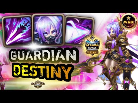 NEW SKIN TRANSMO GUARDIAN FOR DARK BATTLE ANGEL IN RTA SUMMONERS WAR