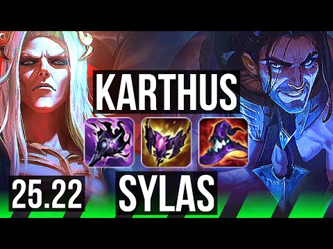 KARTHUS vs SYLAS (JGL) | Quadra, Legendary | KR Master | 25.22