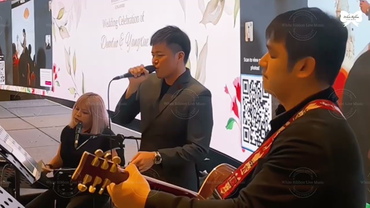 White Ribbon Live Music - Jeremy singing Drive By (3 piece band)