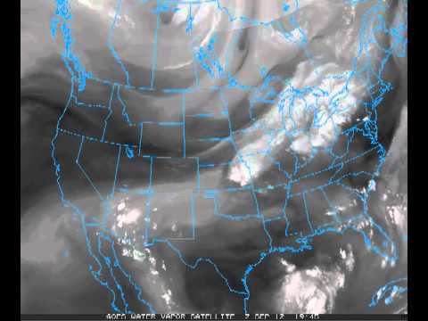 Water Vapor Satellite Loop Sept 8 2012