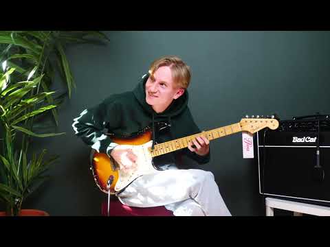2025 Fender Custom Shop 55 Stratocaster Masterbuilt Dennis Galuszka 2-Tone Sunburst Relic image 22