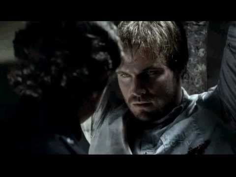 arrow episode 5  deathstroke fight scene