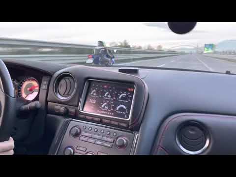 2000hp R35 (1400hp setting map5) vs gsxR k8 fbo, Vis Kosova
