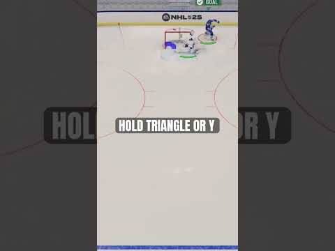 How to do the Michigan Goal in NHL 25!🏒😎