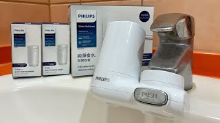 Philips AWP3703 On Tap Water Filter Review and Demo