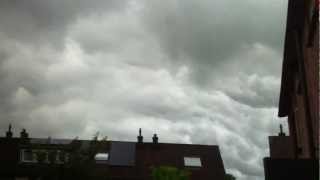 preview picture of video 'Zieke dreigende lucht boven Leusden'