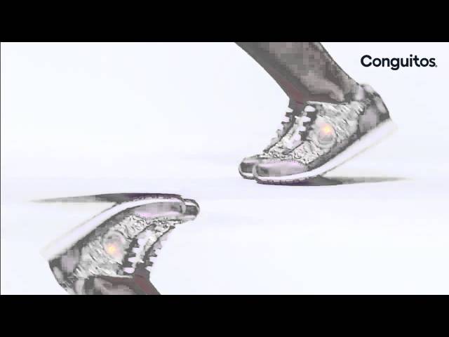 Vídeo relacionado con Conguitos - Zapatilla de Niña con Luces Barefoot Goflex con Logo Lateral para Niña (Multicolor/Talla 34)