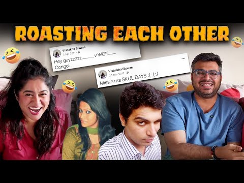 Husband vs Wife 🔥ROAST 😳| Going Through Past Photos and Post 😂