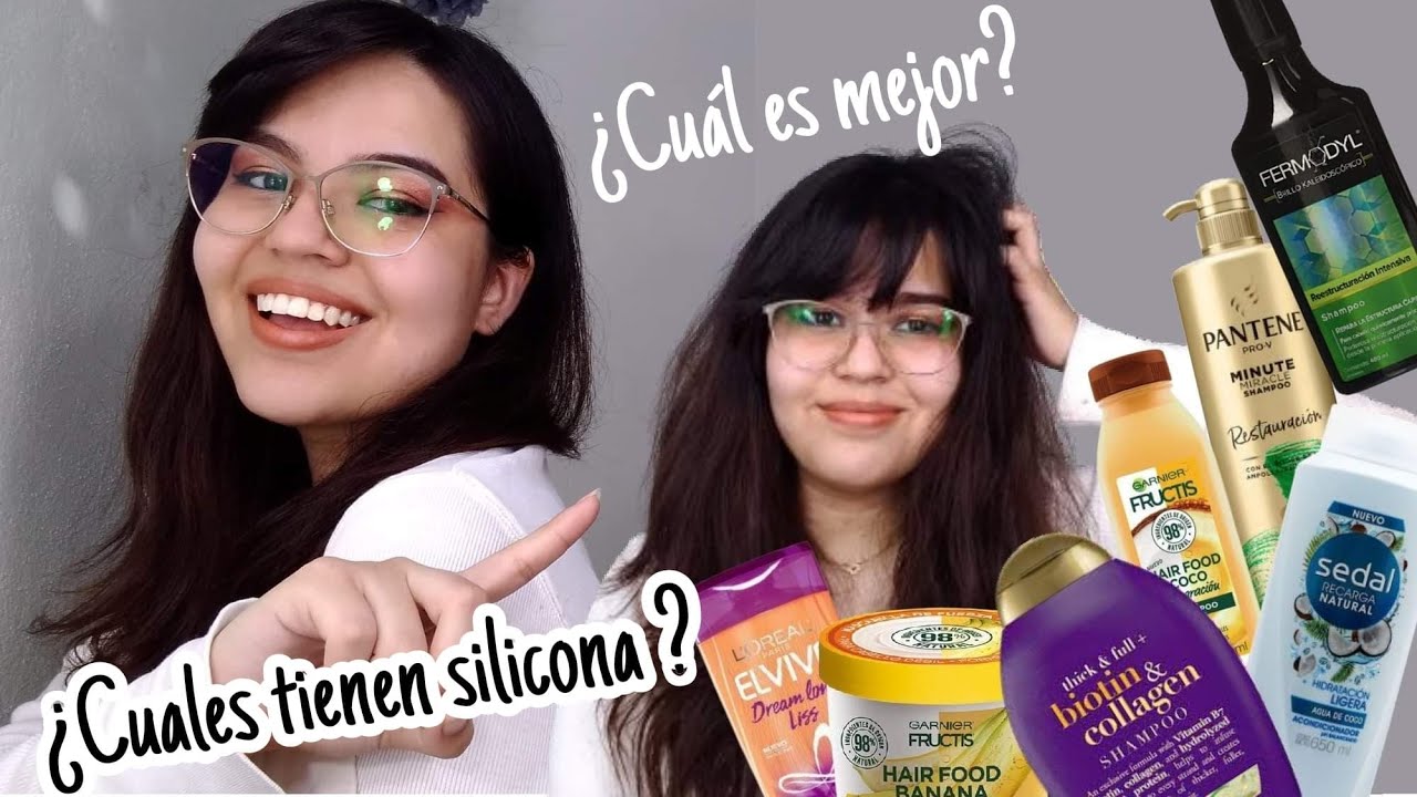 LOS MEJORES  PRODUCTOS PARA EL CABELLO / ¿Cuales tienen siliconas ¿sulfatos