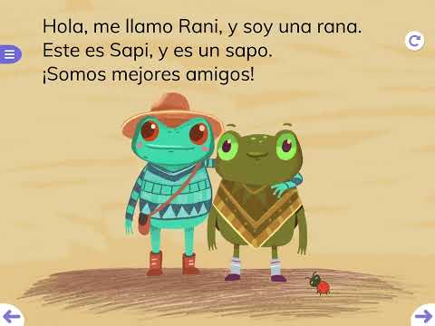 Pg1 - Rani y Sapi 3: Clase de arte (Teach Children Spanish with FabuLingua)