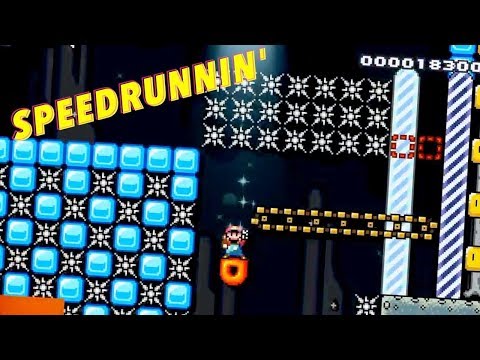 SPEEDRUNNIN (#4) - Ninja Rappin' in the Barbarian Caves - SUPER MARIO MAKER 2