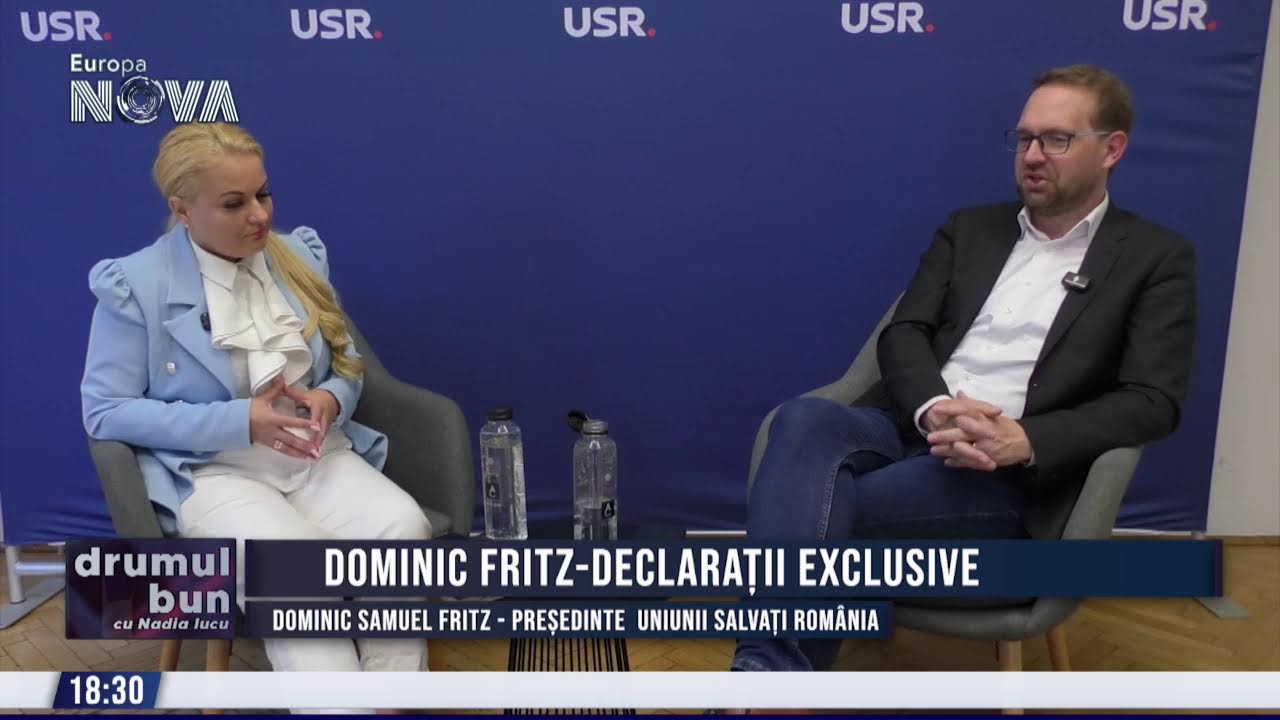 VIDEO (integral) emisiune Drumul Bun cu NADIA IUCU. Invitat: Domic Fritz-primarul Timisoarei