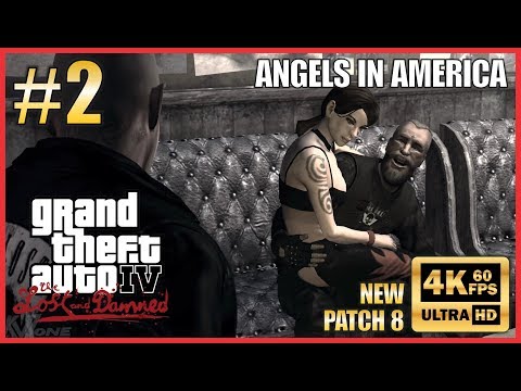 Grand Theft Auto IV The Lost and Damned Ultra HD 4K 60fps Walkthrough Part 2 "Angels in America"