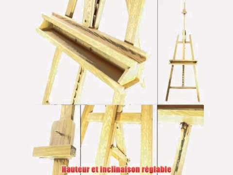 Artina Chevalet Académique « Barcelona »en bois de pin - Hauteur: 225cm