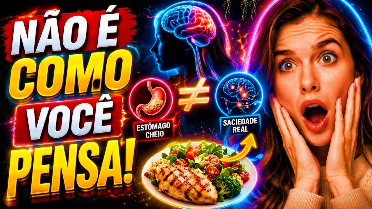 O Que Quase Ninguém Entende Sobre Saciedade (E Isso Pode Mudar Sua Dieta)