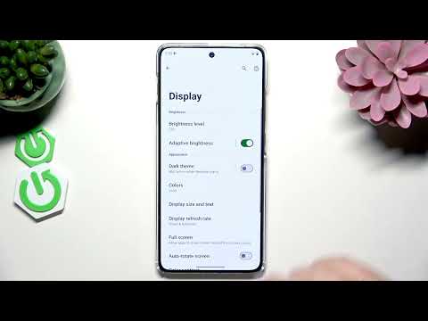 MOTOROLA Edge 70 – How to Change Screen Timeout