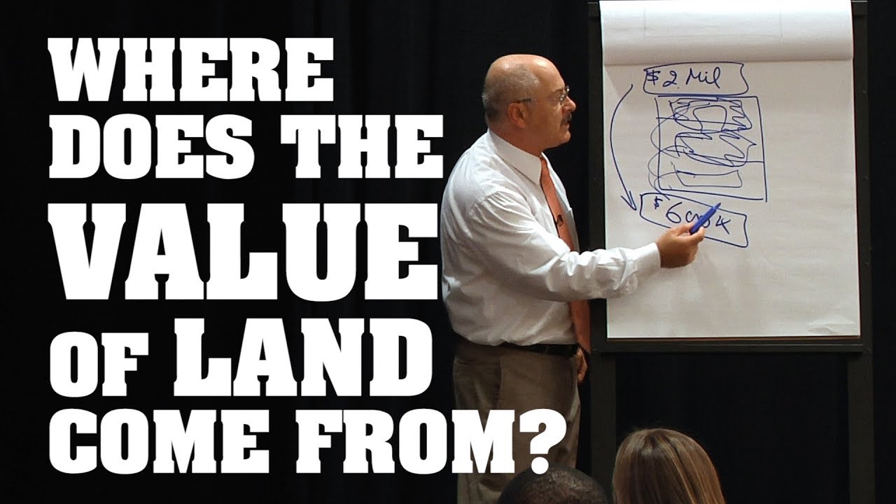 Where does the value of land come from?
