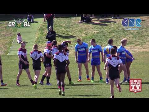 2017 Canberra RL Round 18 U18s Highlights - Queanbeyan Kangaroos v West Belconnen Warriors